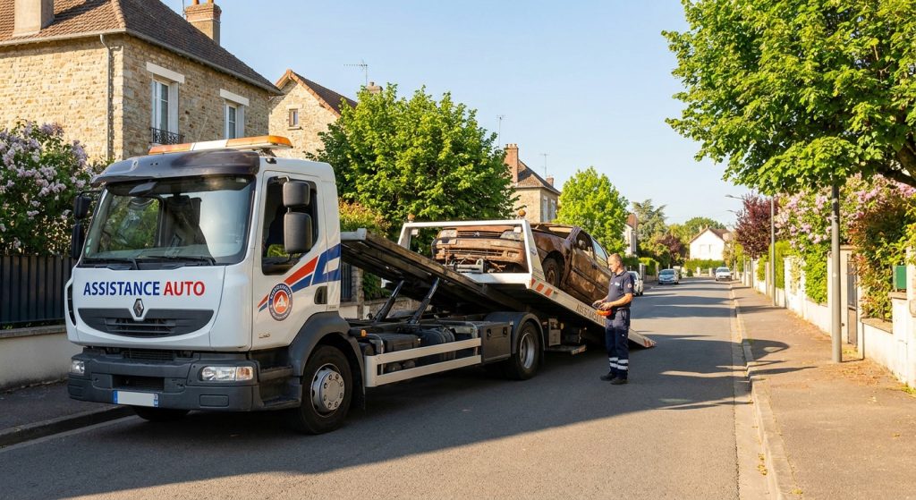 Enlèvement d&rsquo;épave à Meaux et en Seine-et-Marne : guide du service d&rsquo;épaviste local